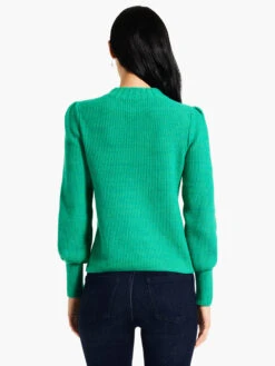 Waffle Stitch Sweater FERN -Brave Sales Store W231190FERPRODUCT 03