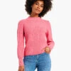Waffle Stitch Sweater GRENADINE