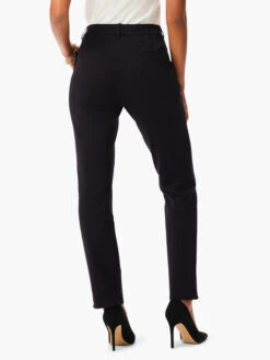 29" Ponte Knit Ankle Trouser BLACK ONYX -Brave Sales Store W231316RBLXPRODUCT 03