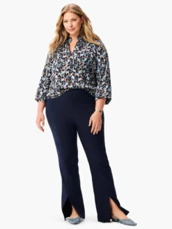 Herringbone Blues Top BLUE MULTI -Brave Sales Store W231623WBLTPRODUCT 04