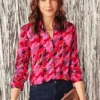 Petal Splash Shirt PINK MULTI