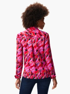 Petal Splash Shirt PINK MULTI -Brave Sales Store W231688PKMPRODUCT 03