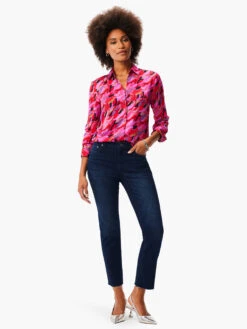 Petal Splash Shirt PINK MULTI -Brave Sales Store W231688PKMPRODUCT 04