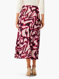 Blurred Ikat Skirt PINK MULTI -Brave Sales Store W231711RPKMPRODUCT 03